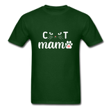 Cat Mama T-Shirt - forest green