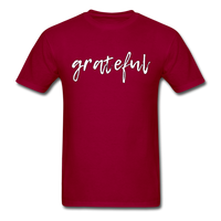 Grateful T-Shirt - dark red
