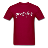 Grateful T-Shirt - dark red