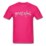 Grateful T-Shirt - fuchsia