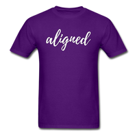 Aligned T-Shirt - purple