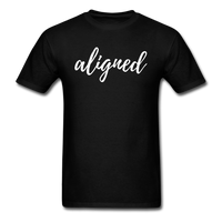 Aligned T-Shirt - black