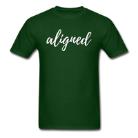 Aligned T-Shirt - forest green