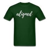 Aligned T-Shirt - forest green
