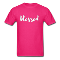 Blessed T-Shirt - fuchsia