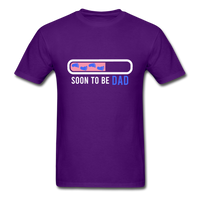 Soon to be Dad T-Shirt - purple