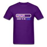 Soon to be Dad T-Shirt - purple