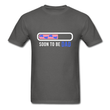 Soon to be Dad T-Shirt - charcoal