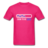 Soon to be Dad T-Shirt - fuchsia
