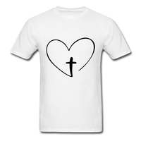 Heart Jesus T-Shirt - white