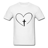 Heart Jesus T-Shirt - white