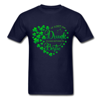If Drunk... T-Shirt - navy