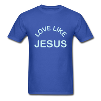 Love LIke Jesus T-Shirt - royal blue