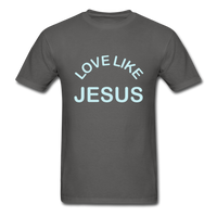 Love LIke Jesus T-Shirt - charcoal