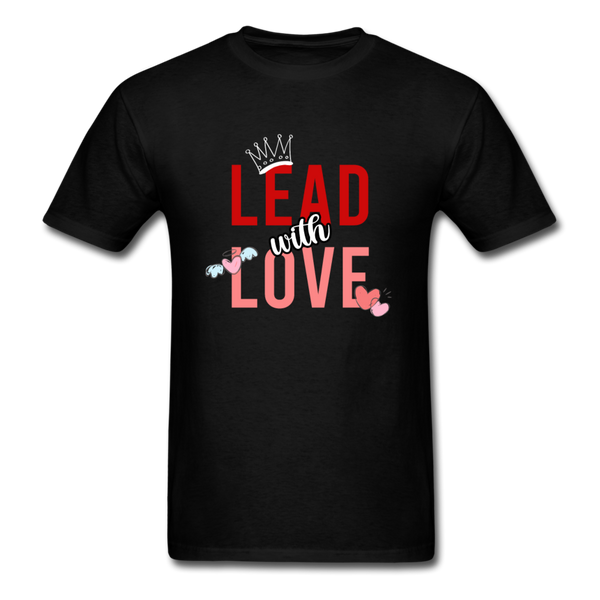 Lead with Love T-Shirt - black