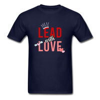 Lead with Love T-Shirt - navy