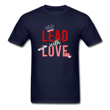 Lead with Love T-Shirt - navy