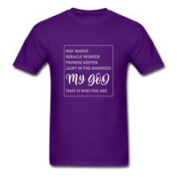 My God T-Shirt - purple