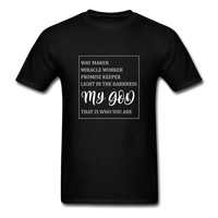 My God T-Shirt - black