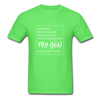 My God T-Shirt - kiwi
