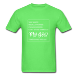 My God T-Shirt - kiwi