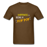 Pop Pop T-Shirt - brown