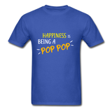 Pop Pop T-Shirt - royal blue