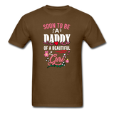 Soon to be a Daddy T-Shirt - brown