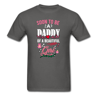 Soon to be a Daddy T-Shirt - charcoal