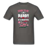 Soon to be a Daddy T-Shirt - charcoal