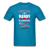 Soon to be a Daddy T-Shirt - turquoise