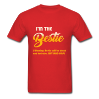 I'm The Bestie T-Shirt - red