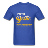 I'm The Bestie T-Shirt - royal blue