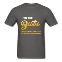 I'm The Bestie T-Shirt - charcoal