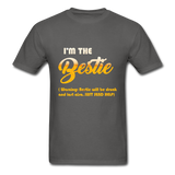I'm The Bestie T-Shirt - charcoal