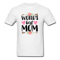 World's Best Mom T-Shirt - white