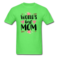 World's Best Mom T-Shirt - kiwi