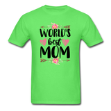 World's Best Mom T-Shirt - kiwi