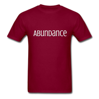 Abundance T-Shirt - burgundy
