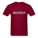 Abundance T-Shirt - burgundy