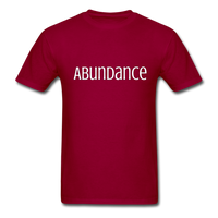 Abundance T-Shirt - dark red