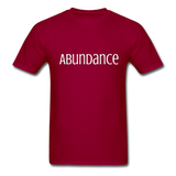 Abundance T-Shirt - dark red