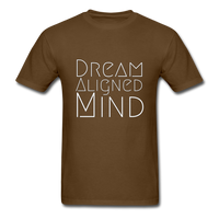 Dream Aligned Mind T-Shirt - brown