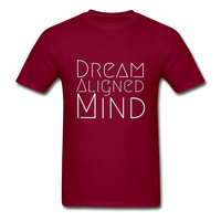 Dream Aligned Mind T-Shirt - burgundy