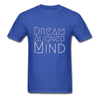 Dream Aligned Mind T-Shirt - royal blue