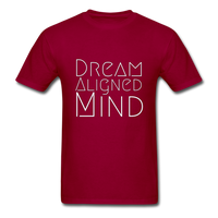 Dream Aligned Mind T-Shirt - dark red