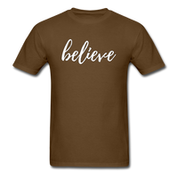 Believe T-Shirt - brown