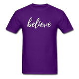 Believe T-Shirt - purple