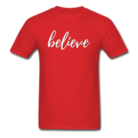 Believe T-Shirt - red