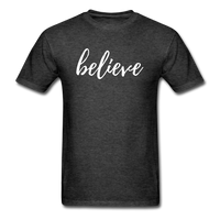 Believe T-Shirt - heather black